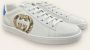 Gucci Vintage Pre-owned Leather sneakers White Dames - Thumbnail 3