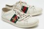 Gucci Vintage Pre-owned Leather sneakers White Dames - Thumbnail 4