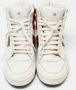 Gucci Vintage Pre-owned Leather sneakers White Dames - Thumbnail 3