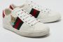 Gucci Vintage Pre-owned Leather sneakers White Dames - Thumbnail 4