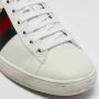 Gucci Vintage Pre-owned Leather sneakers White Dames - Thumbnail 7
