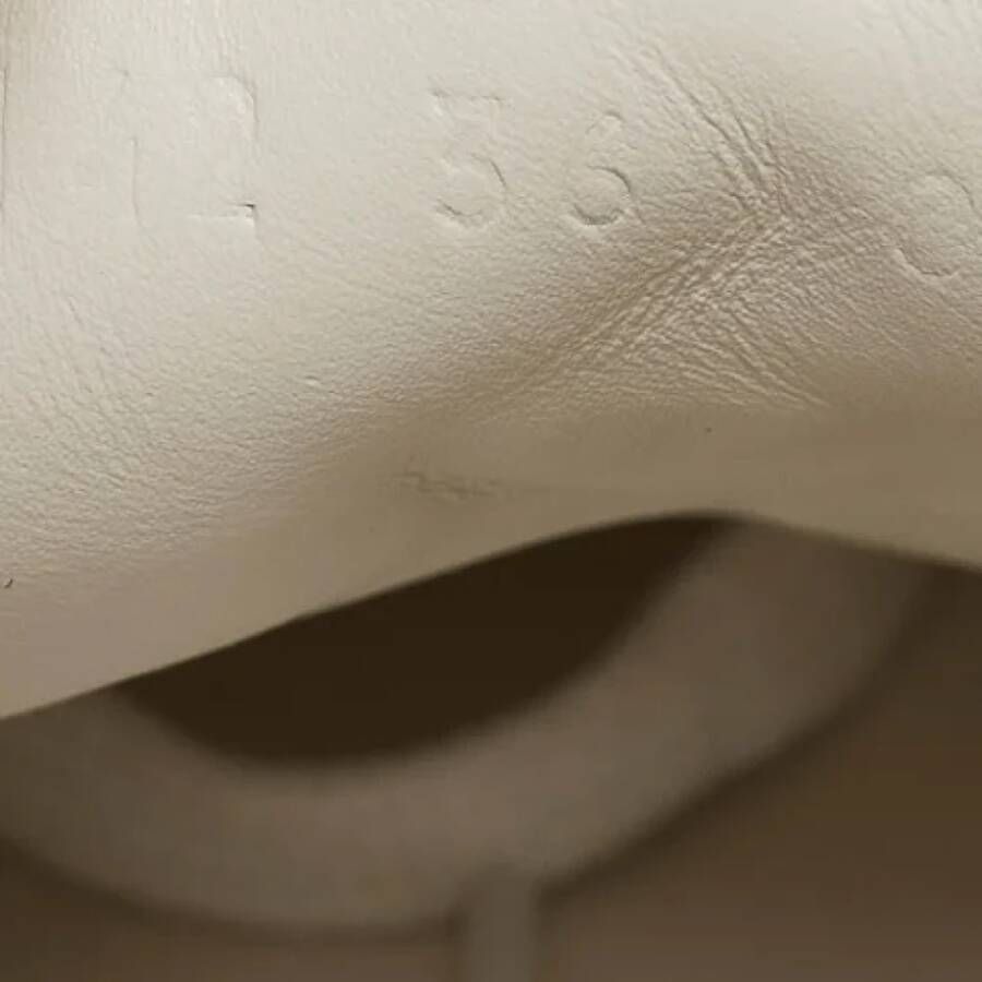 Gucci Vintage Pre-owned Leather sneakers White Dames