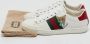 Gucci Vintage Pre-owned Leather sneakers White Dames - Thumbnail 9
