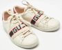 Gucci Vintage Pre-owned Leather sneakers White Dames - Thumbnail 4