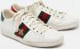 Gucci Vintage Pre-owned Leather sneakers White Dames - Thumbnail 4