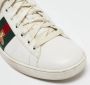 Gucci Vintage Pre-owned Leather sneakers White Dames - Thumbnail 7