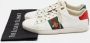 Gucci Vintage Pre-owned Leather sneakers White Dames - Thumbnail 9
