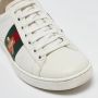 Gucci Vintage Pre-owned Leather sneakers White Dames - Thumbnail 7