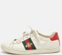 Gucci Vintage Pre-owned Leather sneakers White Dames - Thumbnail 2