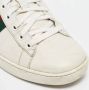 Gucci Vintage Pre-owned Leather sneakers White Dames - Thumbnail 8