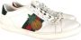 Gucci Vintage Pre-owned Leather sneakers White Dames - Thumbnail 2