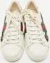 Gucci Vintage Pre-owned Leather sneakers White Dames - Thumbnail 2