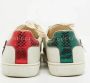 Gucci Vintage Pre-owned Leather sneakers White Dames - Thumbnail 4