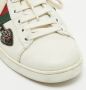 Gucci Vintage Pre-owned Leather sneakers White Dames - Thumbnail 6