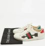 Gucci Vintage Pre-owned Leather sneakers White Dames - Thumbnail 8