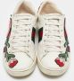 Gucci Vintage Pre-owned Leather sneakers White Dames - Thumbnail 3