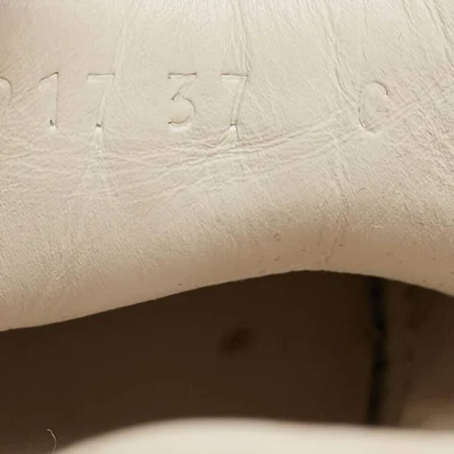 Gucci Vintage Pre-owned Leather sneakers White Dames