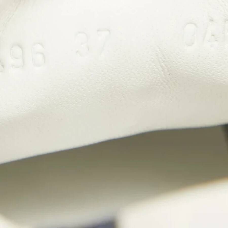 Gucci Vintage Pre-owned Leather sneakers White Dames