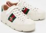 Gucci Vintage Pre-owned Leather sneakers White Dames - Thumbnail 2