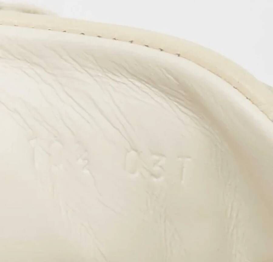 Gucci Vintage Pre-owned Leather sneakers White Heren