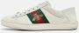 Gucci Vintage Pre-owned Leather sneakers White Heren - Thumbnail 2