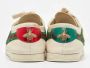 Gucci Vintage Pre-owned Leather sneakers White Heren - Thumbnail 5