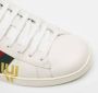 Gucci Vintage Pre-owned Leather sneakers White Heren - Thumbnail 8