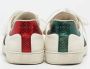 Gucci Vintage Pre-owned Leather sneakers White Heren - Thumbnail 4