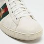 Gucci Vintage Pre-owned Leather sneakers White Heren - Thumbnail 6