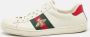 Gucci Vintage Pre-owned Leather sneakers White Heren - Thumbnail 2