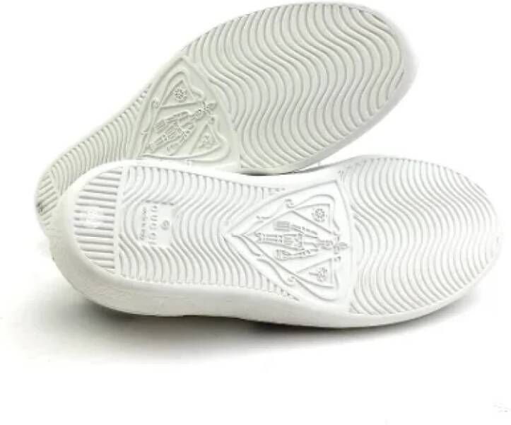 Gucci Vintage Pre-owned Leather sneakers White Heren