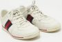 Gucci Vintage Pre-owned Leather sneakers White Heren - Thumbnail 2