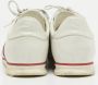 Gucci Vintage Pre-owned Leather sneakers White Heren - Thumbnail 3