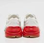 Gucci Vintage Pre-owned Leather sneakers White Heren - Thumbnail 3