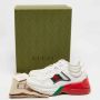 Gucci Vintage Pre-owned Leather sneakers White Heren - Thumbnail 7