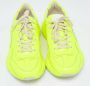 Gucci Vintage Pre-owned Leather sneakers Yellow Dames - Thumbnail 3