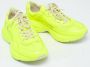 Gucci Vintage Pre-owned Leather sneakers Yellow Dames - Thumbnail 4
