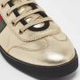 Gucci Vintage Pre-owned Leather sneakers Yellow Dames - Thumbnail 7