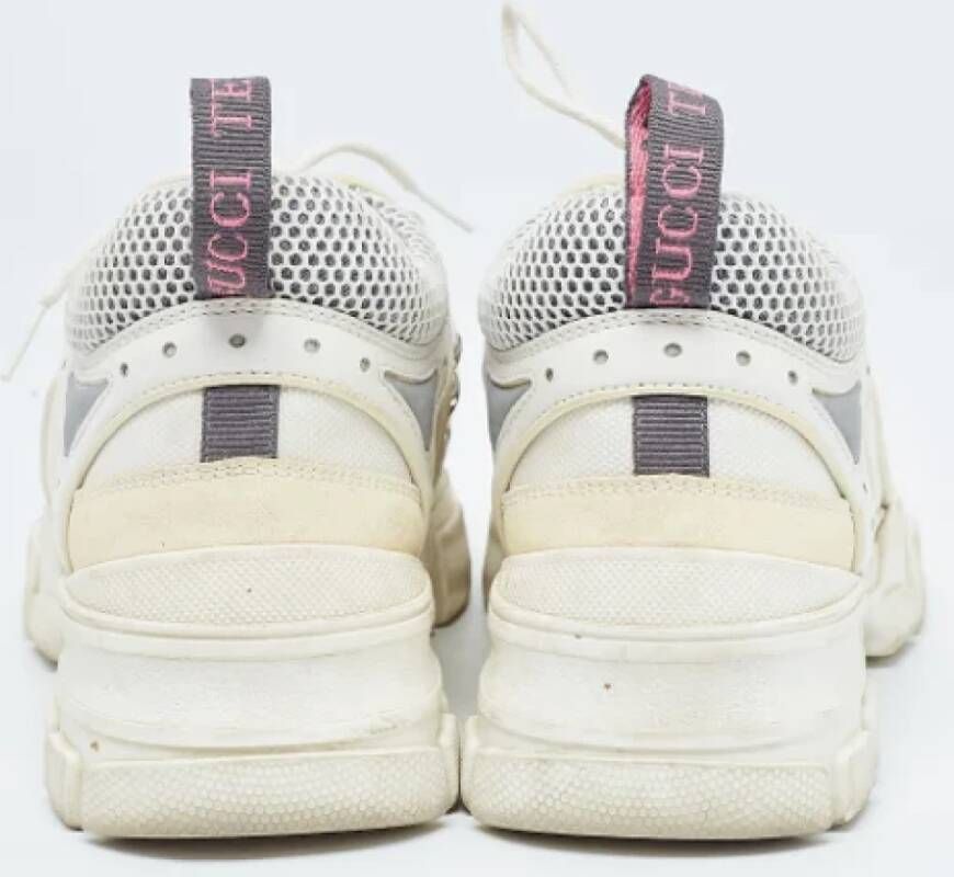 Gucci Vintage Pre-owned Mesh sneakers White Dames