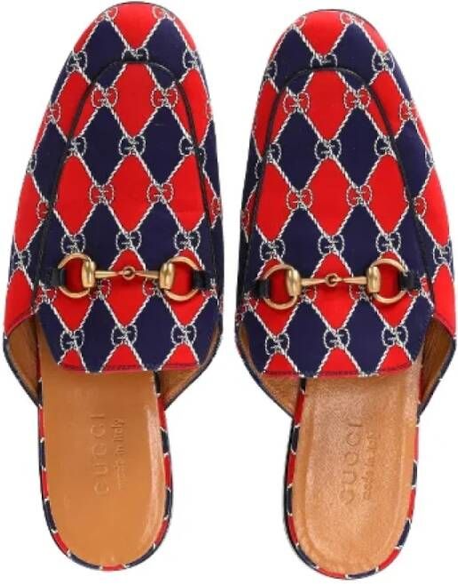 Gucci Vintage Pre-owned Nylon flats Multicolor Heren