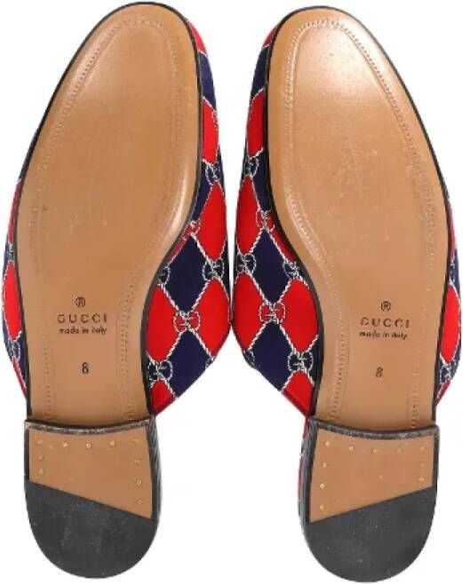 Gucci Vintage Pre-owned Nylon flats Multicolor Heren