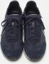 Gucci Vintage Pre-owned Nylon sneakers Blue Heren - Thumbnail 3