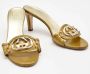 Gucci Vintage Pre-owned Plastic sandals Gray Dames - Thumbnail 4