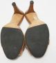 Gucci Vintage Pre-owned Raffia sandals Brown Dames - Thumbnail 6