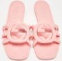 Gucci Vintage Pre-owned Rubber flats Pink Dames - Thumbnail 3