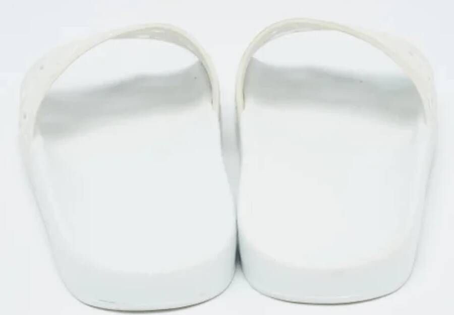 Gucci Vintage Pre-owned Rubber flats White Dames