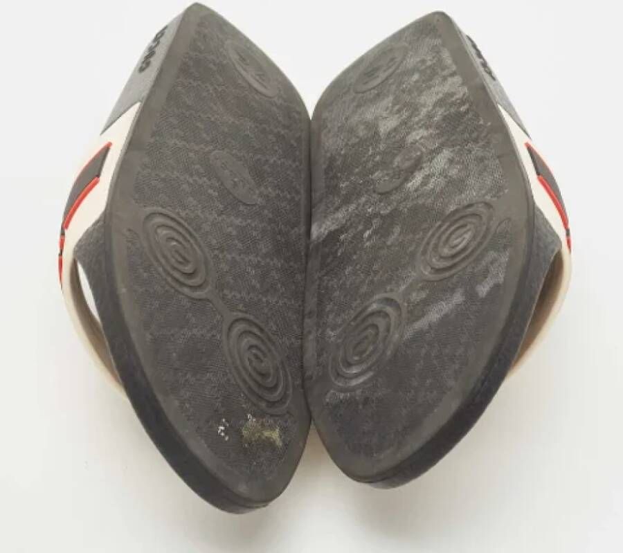 Gucci Vintage Pre-owned Rubber flats White Dames