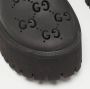 Gucci Vintage Pre-owned Rubber sandals Black Dames - Thumbnail 7