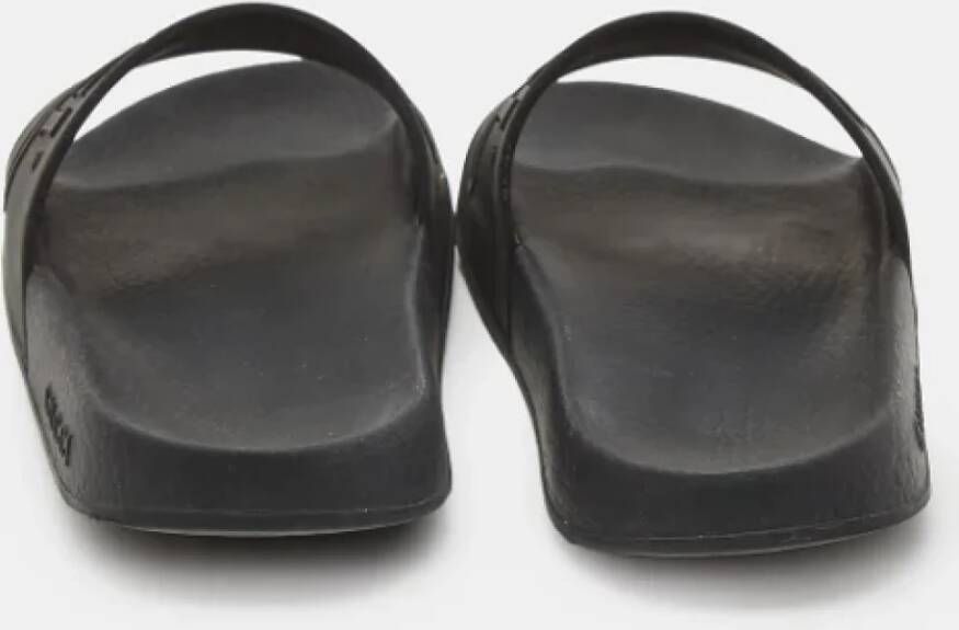 Gucci Vintage Pre-owned Rubber sandals Black Dames