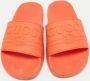 Gucci Vintage Pre-owned Rubber sandals Orange Dames - Thumbnail 3